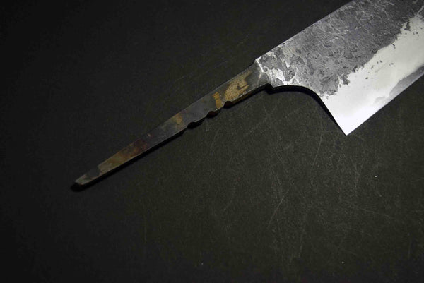 ●Japanese Chef Knife Mazaki Naoki Hon Sanmai Aogami Super Black Nashiji Kiritsuke Gyuto 210mm 5.11