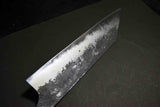 ●Japanese Chef Knife Mazaki Naoki Hon Sanmai Aogami Super Black Nashiji Kiritsuke Gyuto 210mm 5.11