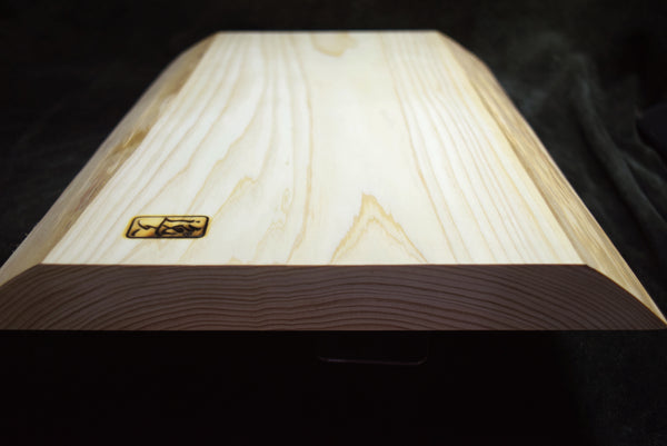 Japanese Hinoki ( Japanese Cypress) Cutting Board Ikyu original 1170g_06 from Japan 5.16