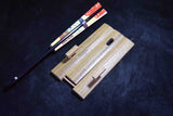 ●Japanese Decorative Folding Fan Set Gold Floral Hand Fan w/ Stand & Box Kyoto Style 155- 5.18