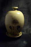 ●Japanese Koishiwara / Fushina Style Large Mingei Flower Vase from Japan 168 5.24