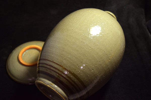 ●Japanese Koishiwara / Fushina Style Large Mingei Flower Vase from Japan 168 5.24