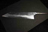 ●Chef Knife Mazaki Naoki Hon Sanmai Blue 1 Black Nashiji Kiritsuke Gyuto 240mm 5.11