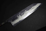 ●Chef Knife Mazaki Naoki Hon Sanmai Blue 1 Black Nashiji Kiritsuke Gyuto 240mm 5.11