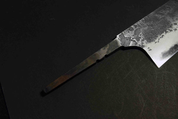 ●Chef Knife Mazaki Naoki Hon Sanmai Blue 1 Black Nashiji Kiritsuke Gyuto 240mm 5.11