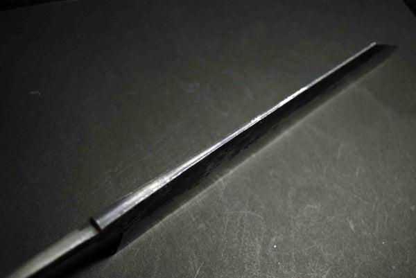 ●Chef Knife Mazaki Naoki Hon Sanmai Blue 1 Black Nashiji Kiritsuke Gyuto 240mm 5.11