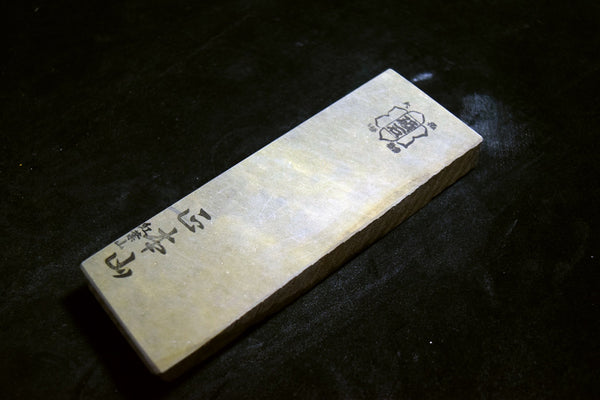 ●Japanese Natural Whetstone Shohonyama Momijiyama Namito 424g Kyoto for razor 5.23