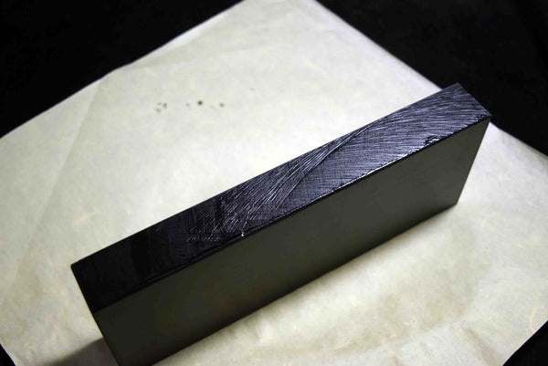 ●Japanese Natural Whetstone Tsushima Black 30'Size+ 1116g Nagasaki Pref. 5.10