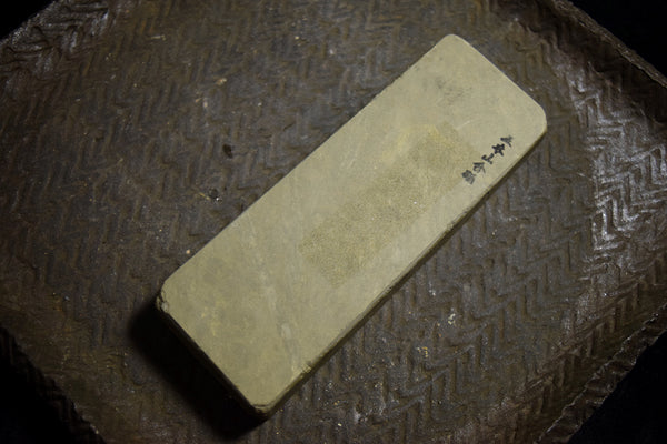 ●Japanese Natural Whetstone Shohonyama Ozaki Soft Asagi 480g for knives 5.24