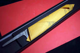 ●Japanese Chef Knife Kisuke Manaka Kurogane Series Blue 1 Tsuchime Sujihiki 270mm 5.10