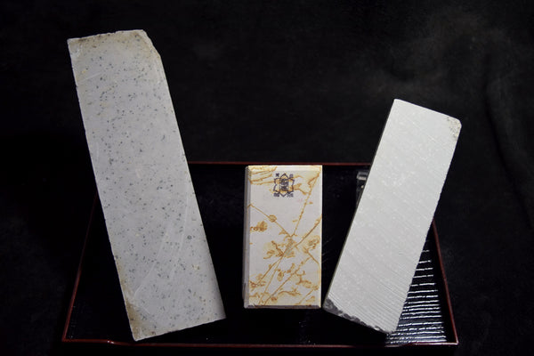 ●Japanese Natural Whetstone Palm Size stone 3 x Assort 1384g for knives TK160 5.24