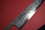 ●Japanese Chef Knife Kisuke Manaka Kurogane Series Blue 1 Tsuchime Sujihiki 270mm 5.10