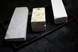 ●Japanese Natural Whetstone Palm Size stone 3 x Assort 1384g for knives TK160 5.24