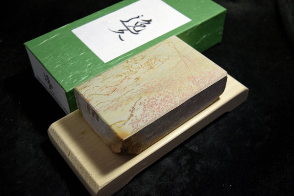●Japanese Natural Whetstone Shohonyama Ohira Renge Suita 873g Kyoto Japan 5.24