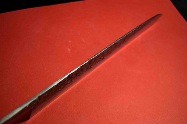 ●Japanese Chef Knife Kisuke Manaka Kurogane Series Blue 1 Tsuchime Sujihiki 270mm 5.10