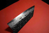 ●Japanese Chef Knife Kisuke Manaka Kurogane Series Blue 1 Tsuchime Bunka 165mm 5.10
