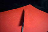●Japanese Chef Knife Kisuke Manaka Kurogane Series Blue 1 Tsuchime Bunka 165mm 5.10