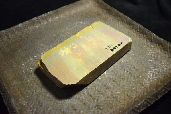●Japanese Natural Whetstone Umajiyama Iromono 517g Kyoto 6.07