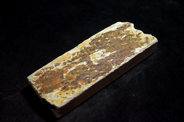 ●Japanese Natural Whetstone *Vintage* Fujihato Mark Narutaki Irommono 541g from Kyoto 6.06