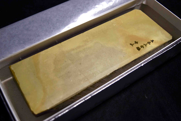 ●Japanese Natural Whetstone Nakayama Asagi 607g Grit #10000 Lv.4.5- Kyoto Japan *F/S 6.06