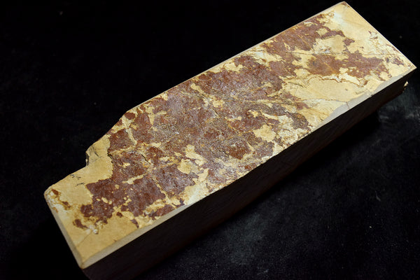 ●Japanese Natural Whetstone *Rare* Yaginoshima Renge Suita 1319g from Kyoto 6.06