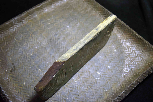 ●Japanese Natural Whetstone *Rare* Shobudani ’Choshro' Asagi 292g kyoto 5.30