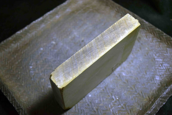 ●Japanese Natural Whetstone *Rare* Shobudani ’Gosenryo' Asagi 678g Dai Gokujo  5.30