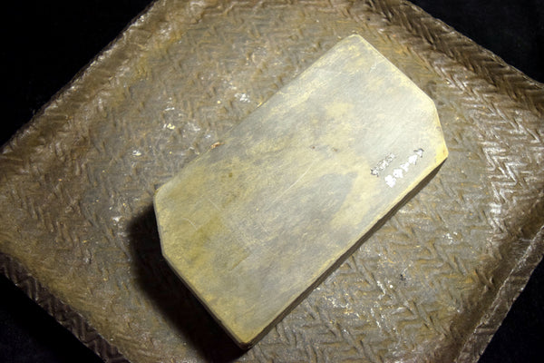 ●Japanese Natural Whetstone *Rare* Shobudani ’Gosenryo' Aisa 967g  6.13