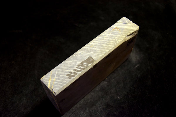 ●Japanese Natural Whetstone Shohonyama  Ozaki Karasu 657g from Kyoto 6.13