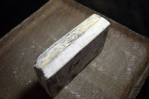 ●Japanese Natural Whetstone *Rare* Shohonyama Tsukinowa Karasu 779g from Kyoto 6.20