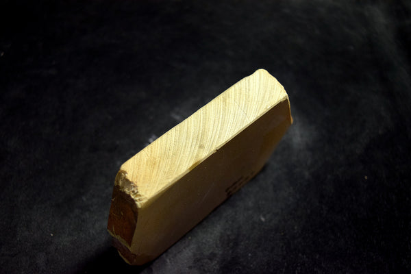 ●Japanese Natural Whetstone *Rare* Shobudani ’Gosenryo' Iromono Aisa 605g  6.20