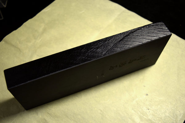 ●Japanese Natural Whetstone Tsushima Black 30'Size+ 1126g Nagasaki Pref. 6.28