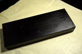 ●Japanese Natural Whetstone Tsushima Black 30'Size+ 1126g Nagasaki Pref. 6.28