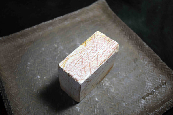 ●Japanese Natural Whetstone *Rare* Small Yaginoshima Renge Suita 566g from Kyoto 6.27