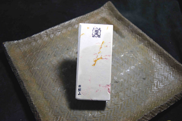 ●Japanese Natural Whetstone Small Hideriyama Renge Suita 385g from Kyoto 6.28