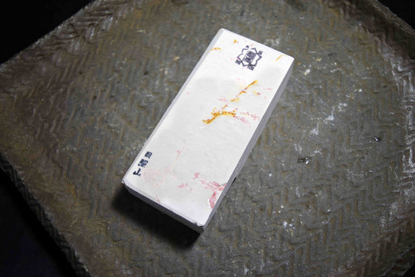 ●Japanese Natural Whetstone Small Hideriyama Renge Suita 385g from Kyoto 6.28