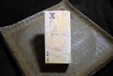 ●Japanese Natural Whetstone *Rare* Small Yaginoshima Renge Suita 621g from Kyoto 6.27