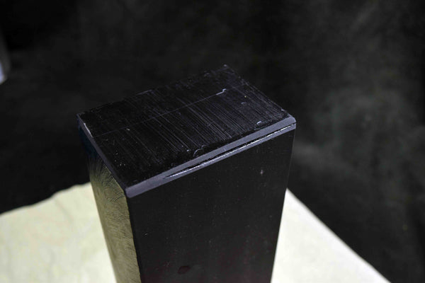●Japanese Natural Whetstone Tsushima Black 30'Size+ *Chunk* 2179g Nagasaki Pref.7.18