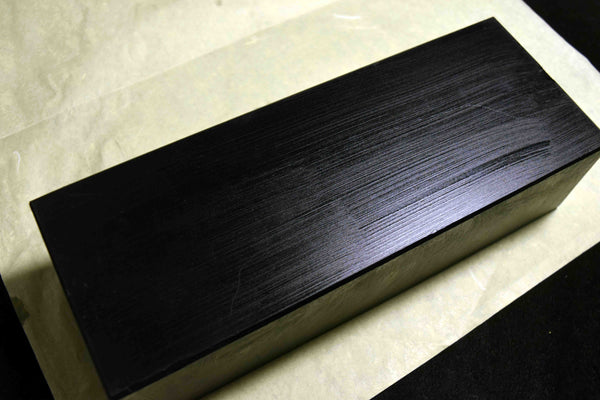●Japanese Natural Whetstone Tsushima Black 30'Size+ *Chunk* 2179g Nagasaki Pref.7.18