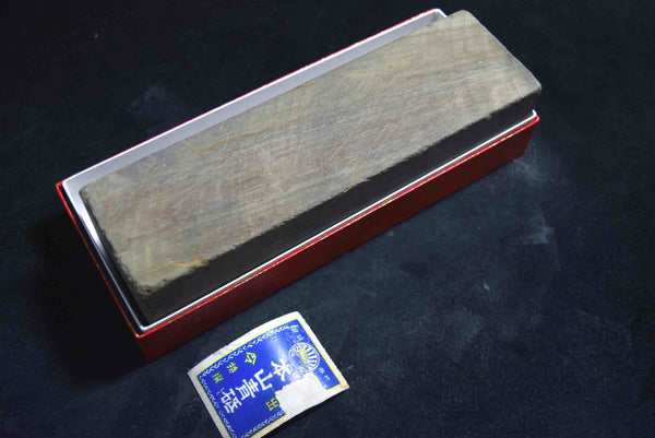 ●Japanese Natural Whetstone Shohonyama Dense Aoto Lv.3.5+ 1409g from Kyoto 7.18