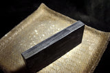 ●Japanese Natural Whetstone *Finer* Tsushima Black 689g Nagasaki Pref. 7.11