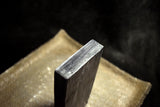●Japanese Natural Whetstone *Finer* Tsushima Black 689g Nagasaki Pref. 7.11