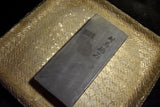 ●Japanese Natural Whetstone *Finer* Tsushima Black 688g Nagasaki Pref. 7.11