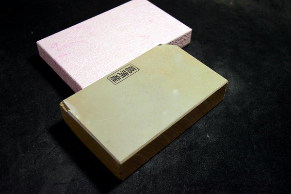 Japanese Natural Whetstone Shohonyama  Shobudani *Soft* Iromono 800g from Kyoto 7.11