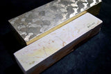 ●Japanese Natural Whetstone *Rare* Yaginoshima Renge Suita 1120g from Kyoto 7.24