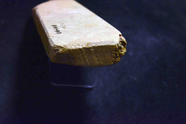 ●Japanese Natural Whetstone Soft Umajiyama *Vintage Akapin 582g Kyoto 7.24