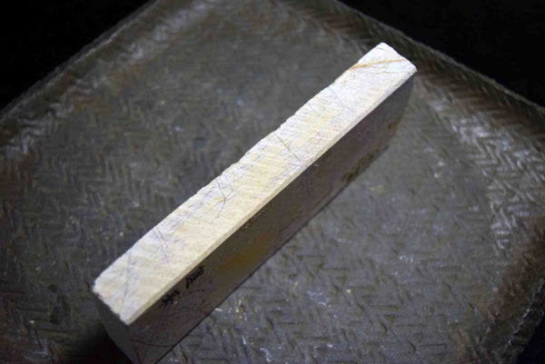 ●Japanese Natural Whetstone *Rare* Yaginoshima Renge Suita 467g from Kyoto 7.24