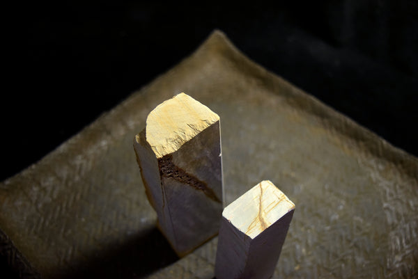 ●Japanese Natural Whetstone Nagura Size Hideriyama Renge & Suminagashi Set 431g 8.01