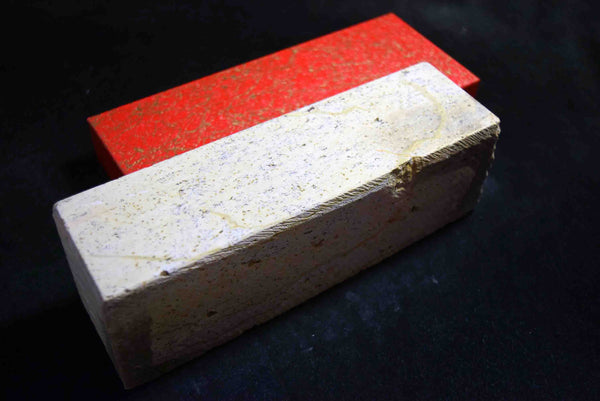 ●Japanese Natural Whetstone *Vintage* Binsui 1810g - Grit 2000＋ from Kumamoto pref. Japan 7.18