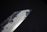 ●Japanese Chef Knife Mazaki Naoki White 2 Kuro Nashiji Kiritsuke Gyuto 225mm 8.09
